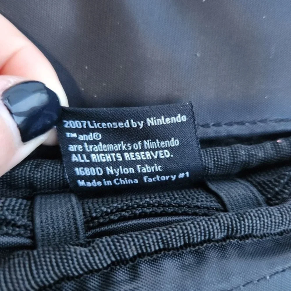 Nintendo DS Lite Blue Black Nylon Carrying Case Pouch A.L.S. Industries 2007